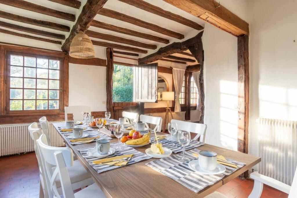Dream 6-Bedroom Villa With Private Tennis Court Le Tilleul Exterior foto