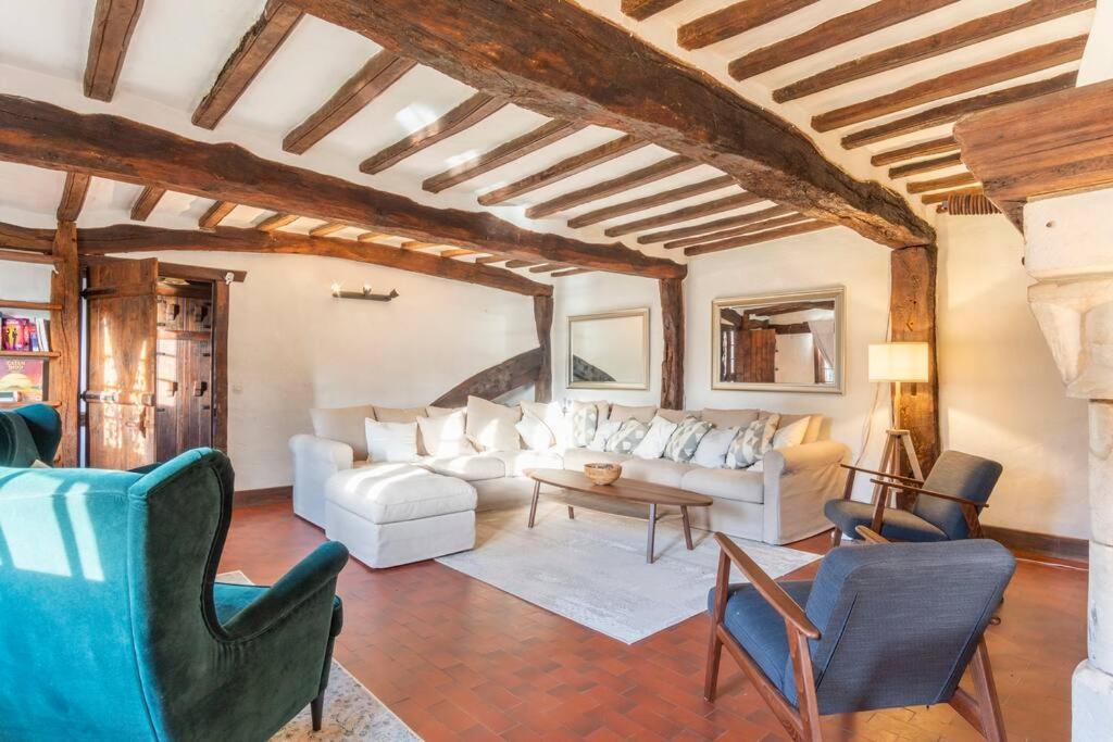 Dream 6-Bedroom Villa With Private Tennis Court Le Tilleul Exterior foto